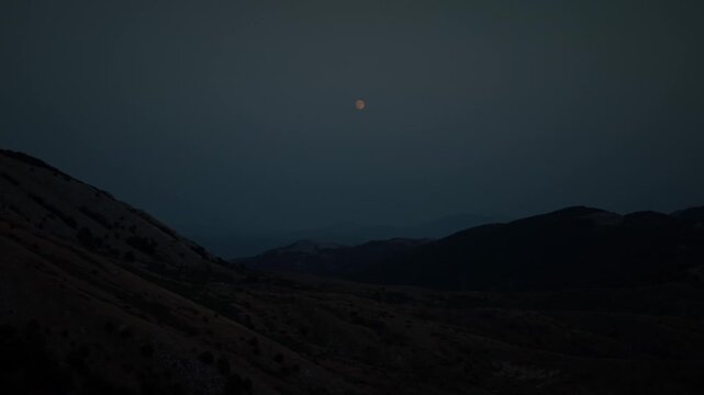 full moon over monte vivo