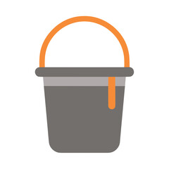 Paint bucket with handle and dripping paint © aram