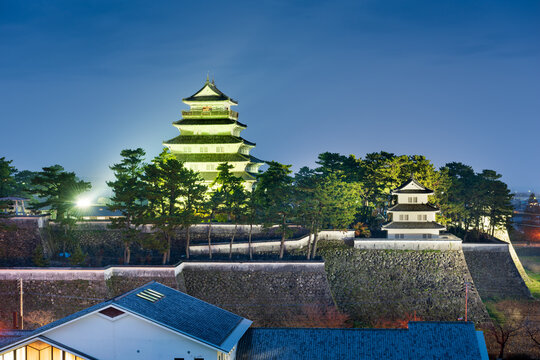 Shimabara, Japan Townscape and Castle