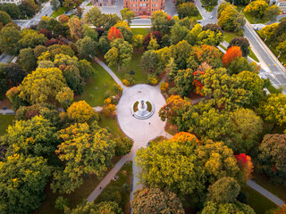 Obraz premium Toronto, Canada with Queens Park