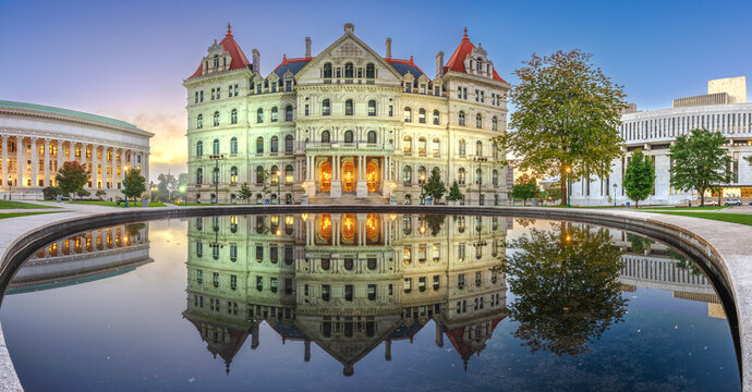 Albany, New York, USA at the New York State Capitol