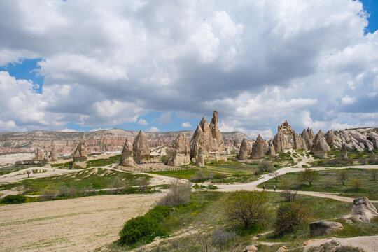 landscape photos taken in the cappadocia region