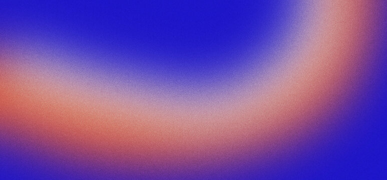 Blue gradient abstract orange curve blur background color texture soft blue gradient abstract orange curve blur background with grain texture and smooth transition, vivid design for wallpaper