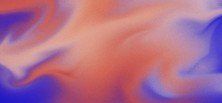 Abstract gradient blur orange blue purple soft color background texture flowing orange blue purple abstract gradient blur background with soft blended color, smooth shape, modern wallpaper