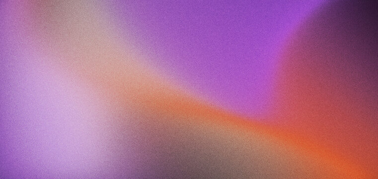 Abstract gradient purple orange red pink blurred background