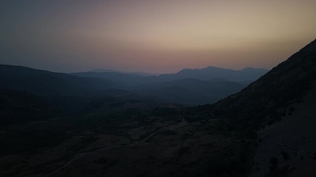 sunrise in monte Vivo
