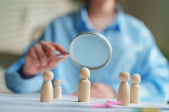 HR director identifying high-potential personnel and structuring leadership pipelines in a sunlit workspace, enterprise HCM marketing, executive coaching portals, corporate talent development campaign