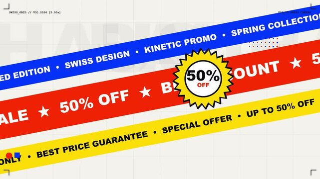 Animated Sale Banners with Discount Offers and Promotions.