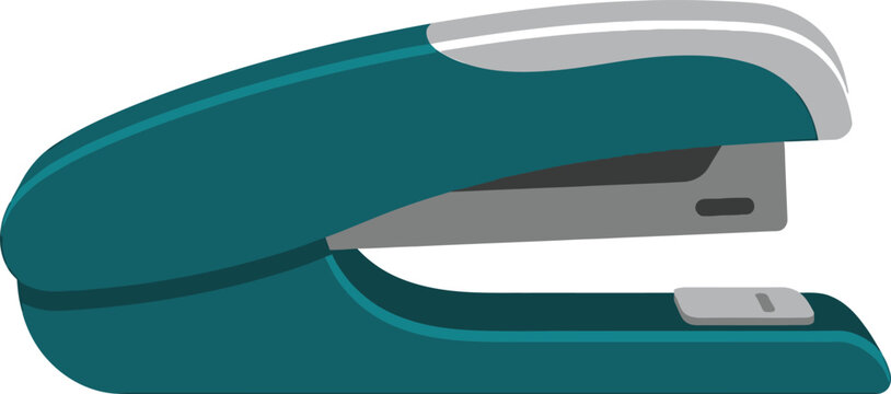 Vector illustration of a desktop stapler