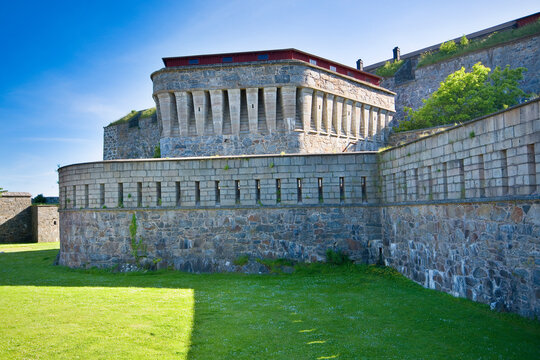 Carlsten's Fortress on Marstrands&ouml;n in Kung&auml;lv Municipality on the southern coast of Bohus, Sweden
