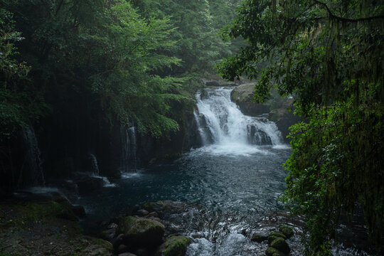  菊池渓谷　天狗滝・竜ヶ渕