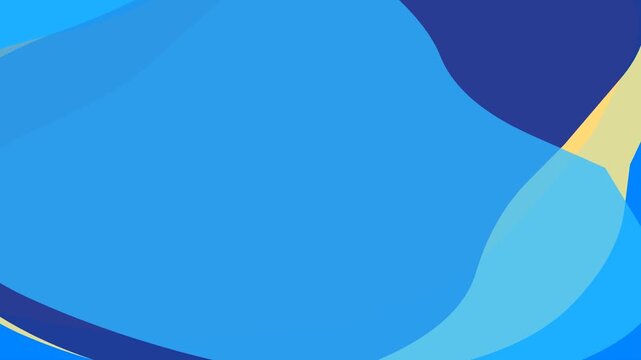 Abstract Blue Wave Background with Flowing Curves, Smooth Lines, Water-Inspired Motion, Modern Vector Design, Artistic Texture and Elegant Business Wallpaper for Creative Templates