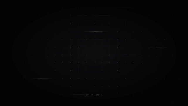 Abstract and conceptual dark background featuring subtle digital interference and faint horizontal lines against a deep black canvas, ideal for technology themes and digital design