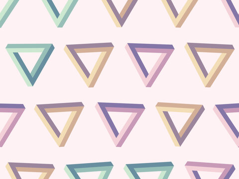 Colorful Impossible Tribars For Decorative Wrapping Paper