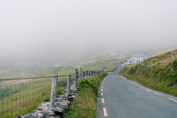Fototapeta premium Clogher Beach on the Dingle Peninsula, County Kerry, Ireland - 4 September 2026.
