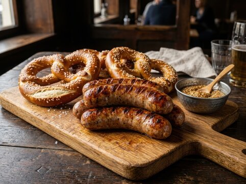 Traditional German food and beer , Oktoberfest, St. Patrick&rsquo;s, Carnival