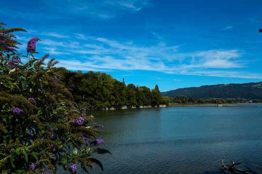 Scenic View of Lake Constance in Lindau, Germany
