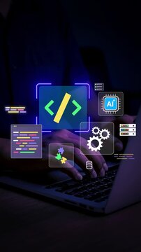 Low Code No Code Development for Enterprise Application Automation, Visual Programming, AI Software Integration, Digital Transformation, Workflow Management, and Business Technology Solutions