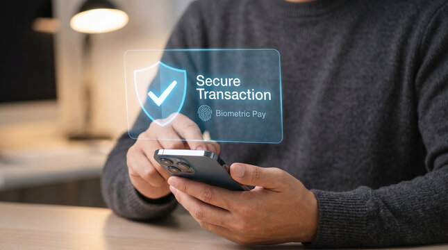 Secure Mobile Payment with Biometric Authentication on Smartphone, Digital Transaction Security 