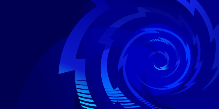 Abstract blue futuristic background. Vector illustration