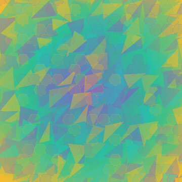 abstract background with triangles