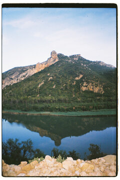 Mountain and River reflection