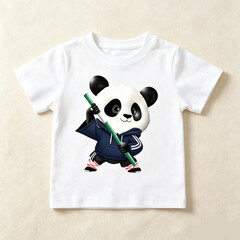 panda with a blank sign © Baso.Bony