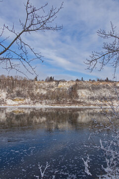 Edmonton River Valley in the Winter