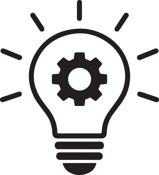 Creative light bulb concept symbolizing innovation, ideas, imagination, inspiration, and modern thinking. EPS
