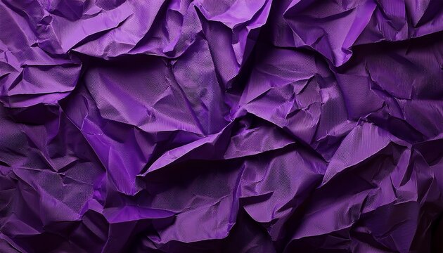 crumpled paper texture with a deep purple color