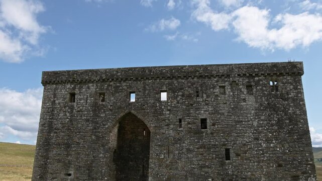 Hermitage castle on the Scottish border