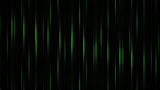 abstract vertical green lines on black background