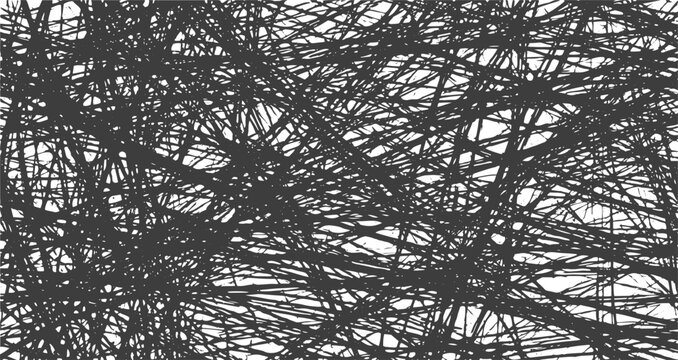Abstract Scratched Grunge Background, Rough Lines with Vintage Texture.