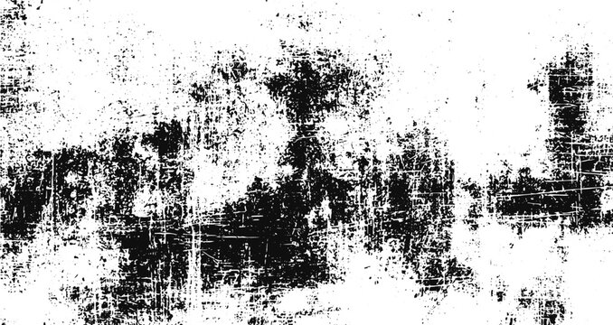 Old Retro Paper Background, Rough Distressed Texture with Ripped Edges and Grunge Scratches.