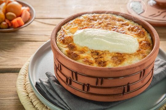 Close Up For Egyptian Baked Rice