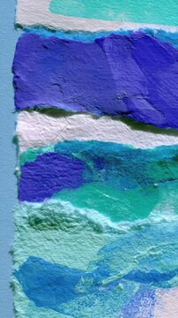 High-end Mobile App UI Backdrop With Paper Layers