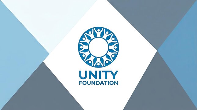 Unity Foundation logo with circular human figures.
