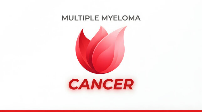 Red tulip symbolizes hope and awareness for cancer research