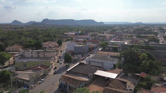 cidade de Corrente no Sul do estado do Piau&iacute;