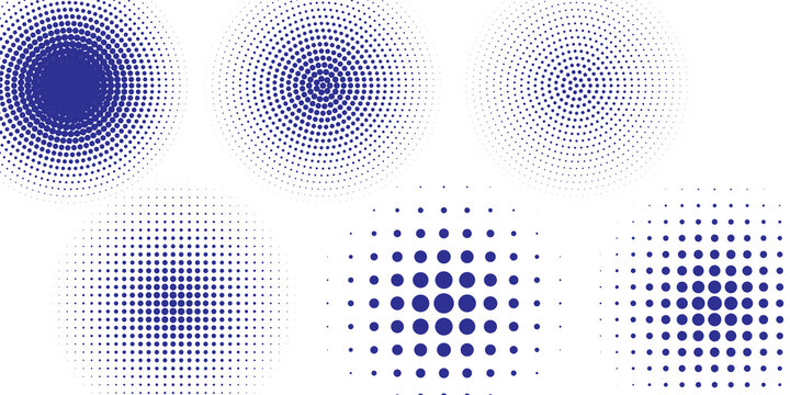 Digital gradient with points. Abstract futuristic panel. Dotted Backgound. Monochrome halftone pattern. Grunge backdrop with circles, dots, point. Vector illustration