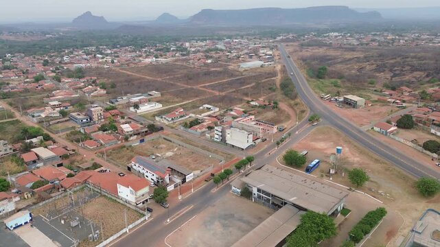 cidade de Corrente no Sul do estado do Piau&iacute;