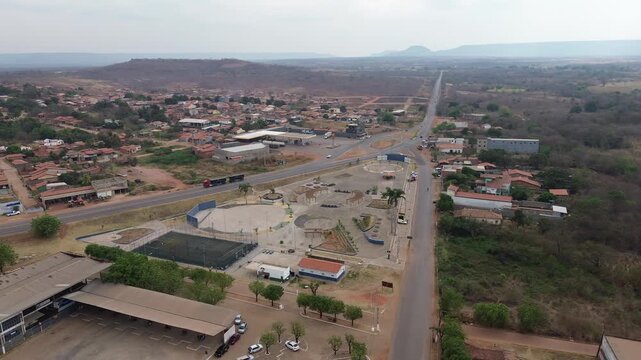 cidade de Corrente no Sul do estado do Piau&iacute;