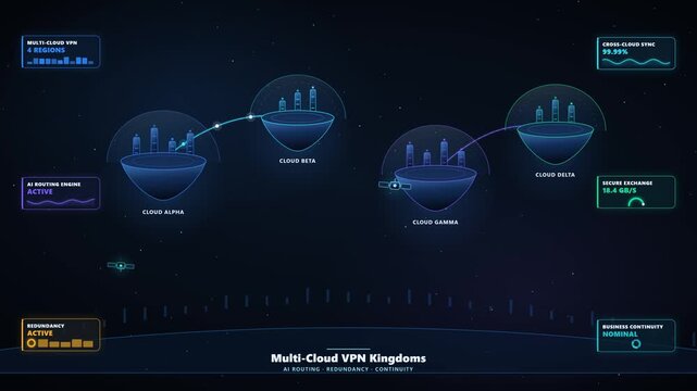 Futuristic Multi-Cloud Security with AI-Driven Encrypted Traffic Management