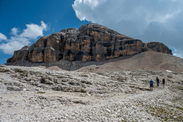 Piz Boe is a peak in the Dolomites in northern Italy. The highest peak in the Sella massif. © Tomasz Warszewski