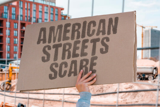 "American streets scare" Foreign visitors question whether visiting the United States is safe given crime statistics and media coverage. TRAVEL. SAFETY. PERCEPTION. INTERNATIONAL. FEAR.