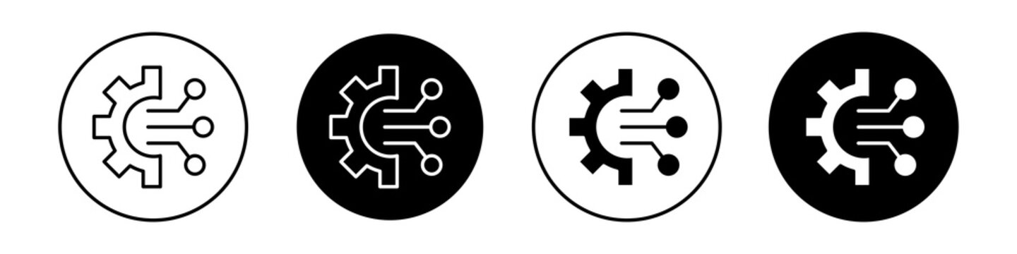 Transform icon flat outline in black
