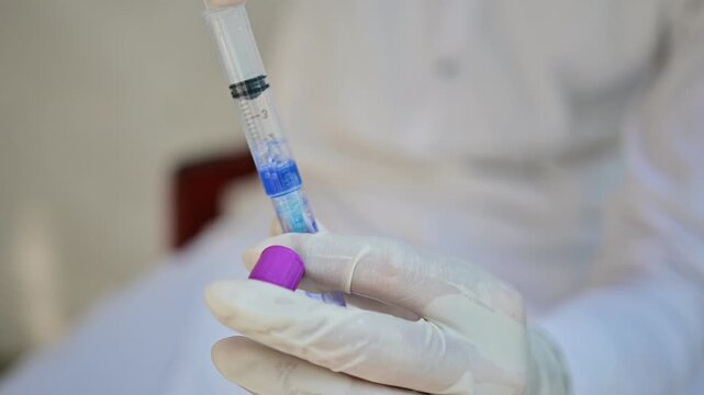 Hemocyanin solution, a blue copper-containing respiratory protein fluid that reversibly binds oxygen, studied in invertebrate physiology, biochemistry, molecular biology, and comparative hematology

