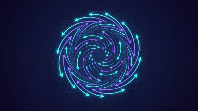 Magnetic Skyrmion Topological Spin Texture Vortex