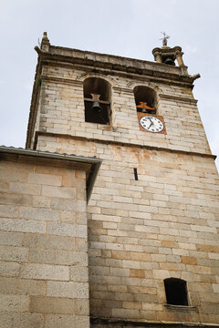 The Church of Our Lady of The Assumption in La Alberca town