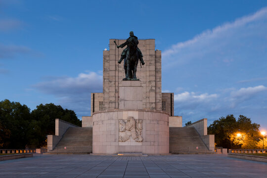 National monument at Vitkov in Prague, Czech Republic